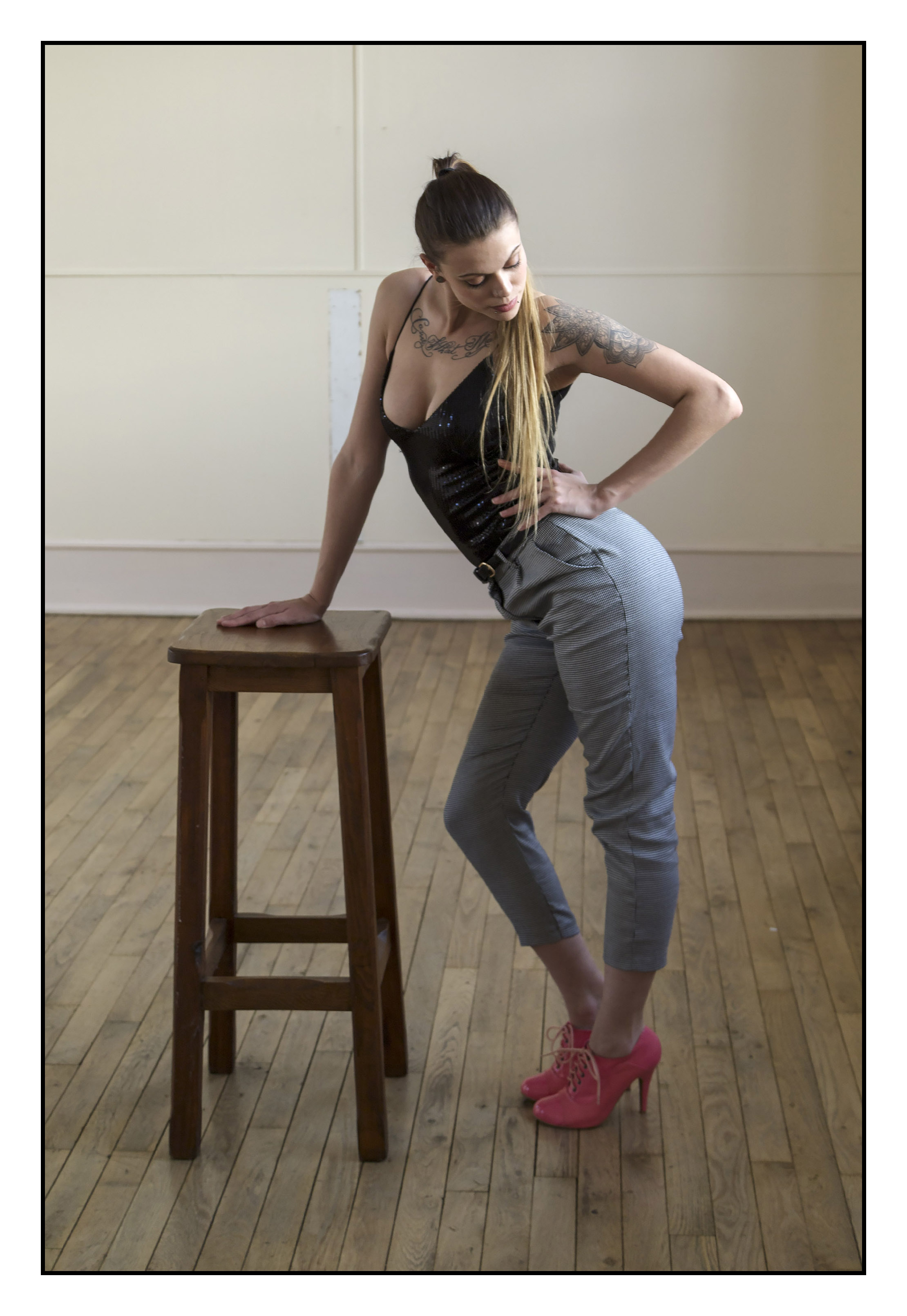 Tatiana Chachkine en studio